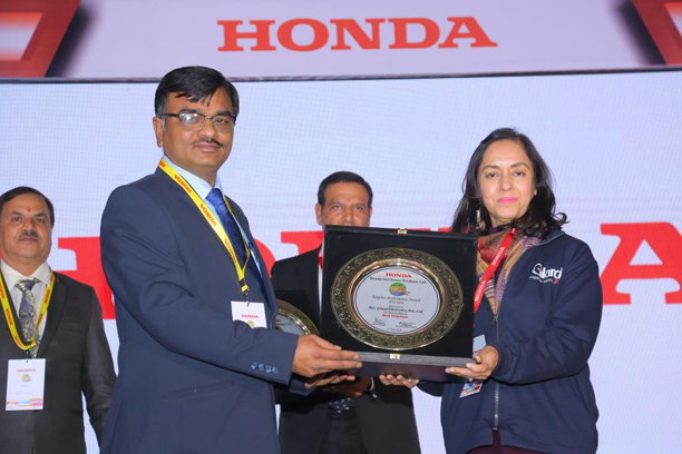 HONDA – Supplier Performance Award 2019-2020
